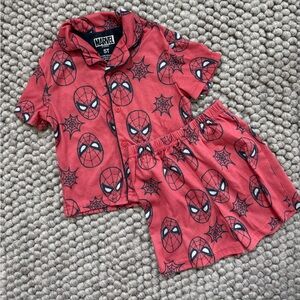 Marvel Spider-Man Red Pajama Set 5T